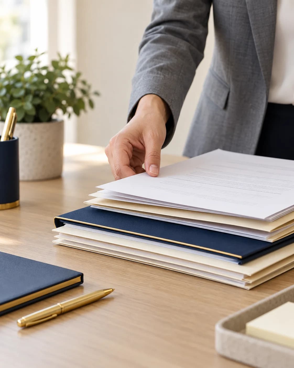 Organización de documentos y expedientes previsionales